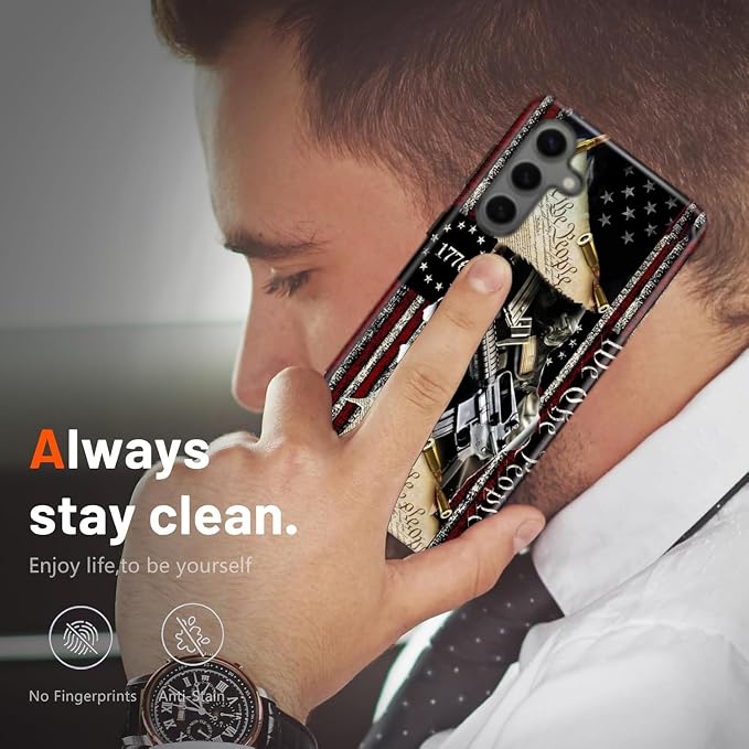 Compatible for Samsung Galaxy S25 5G Case, Dual Layer Heavy Duty 2 in 1 - Image 6