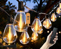 50FT Outdoor String Lights Waterproof, 20+1 Shatterproof S11 LED Bulbs by Unknown