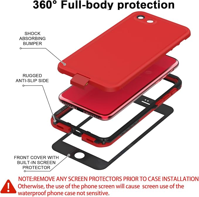 Diverbox for iPhone SE 2020/iPhone 8 Waterproof Case - Image 3