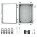 Waterproof Electrical Junction Box，IP67 Waterproof Clear ABS Plastic Enclosure by IGEYAPA