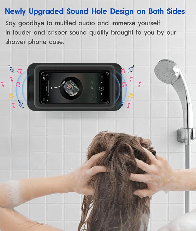 Mistriddle Waterproof Shower Phone Holder - Image 2