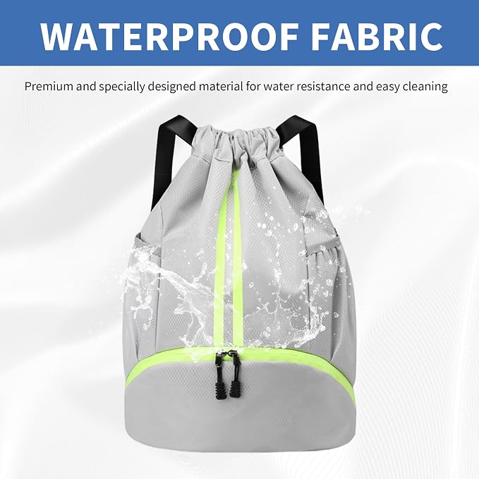 JELUTAR Drawstring Backpack Gym Bag - Image 2