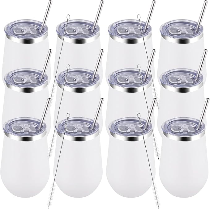 MEWAY Durable 12oz Stainless Steel Wine Tumbler by MEWAY