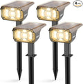 LEREKAM Solar Spot Lights Outdoor Landscape Lights, 40 LEDs Solar Landscape by LEREKAM