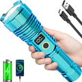 Flashlights High Lumens Rechargeable, 000LM LED Super Bright Flash Light by SuperBrightFlashlight