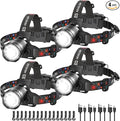 Rechargeable Headlamp High Lumen, 3000L Super Bright Head Lamp, 90° Rotatable by UUYEE