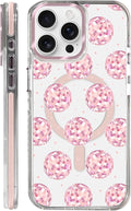 Case for iPhone 13 Pro, Disco Balls Pink Phone Case Design，for Women Girls by Toulas