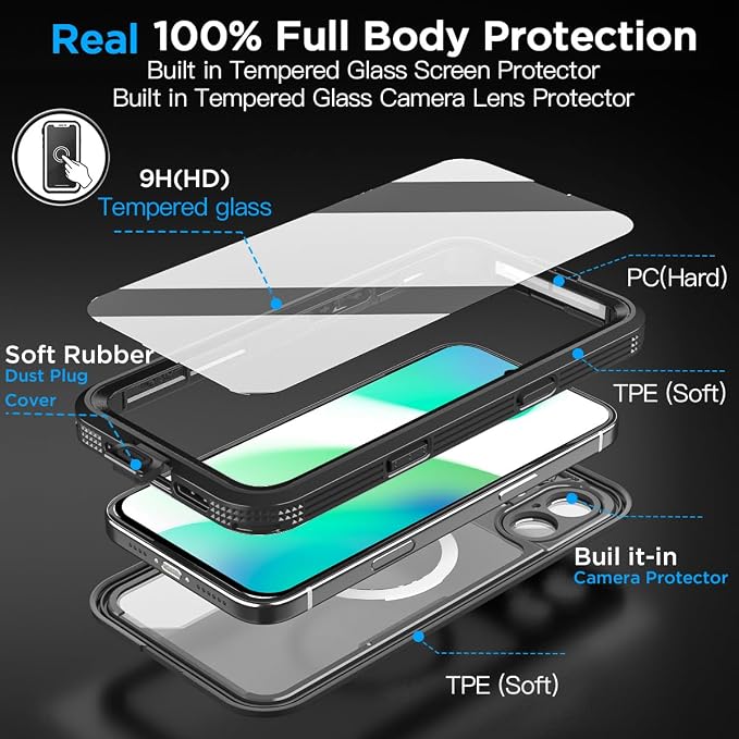 AICase Waterproof Case for iPhone 16 - Image 3