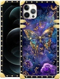 Compatible with iPhone 11 Pro Max Case, Glistening Golden Butterfly Vibrant by Unknown
