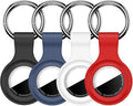 Linsaner Holder for AirTag 2nd Gen & 1st Gen, Silicone Case Keychain Key Ring by Linsaner