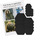 J.CARP 16PCS Nylon Repair Patches, Self Adhesive & Waterproof Patches, Nylon by JCARP