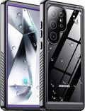 2025 New for Samsung Galaxy S24 Ultra Case Waterproof, Full Body Phone Case for by Red2Fire
