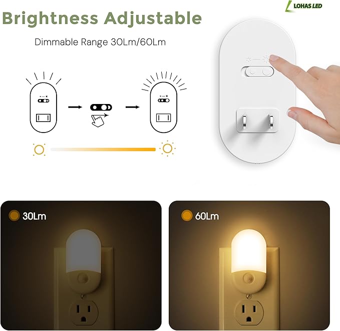 L LOHAS LED Motion Sensor Night Light, Motion Activated Night Light, Night - Image 3