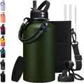 64 oz Canteen Water Bottle by BENZZO