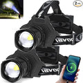 Rechargeable LED Headlamp 1080 Lumen, Super Bright Head Lamp Flashlight by Aikertec