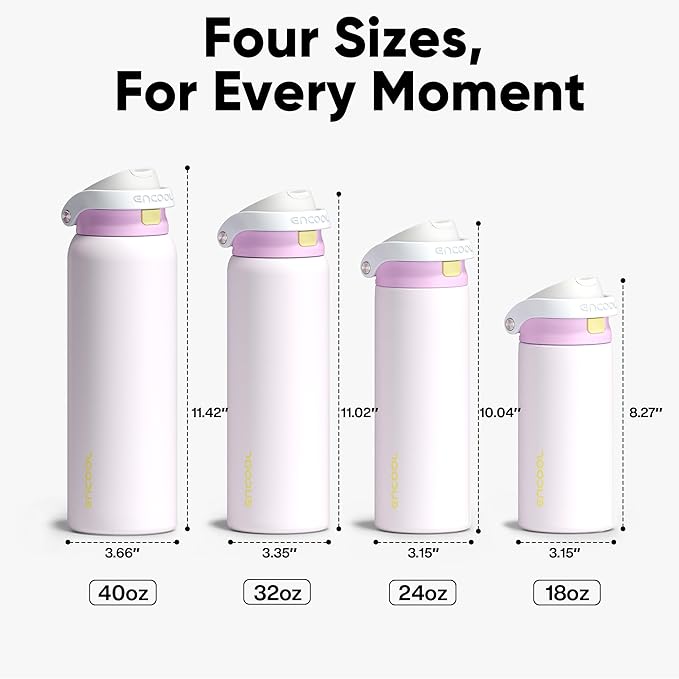 ENCOOL Leakproof Insulated Water Bottle - Image 9