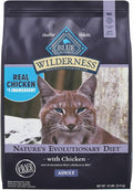 Blue Buffalo Wilderness Natural Adult Dry Cat Food, High-Protein and Grain-Free by BlueBuffaloCompanyLtd