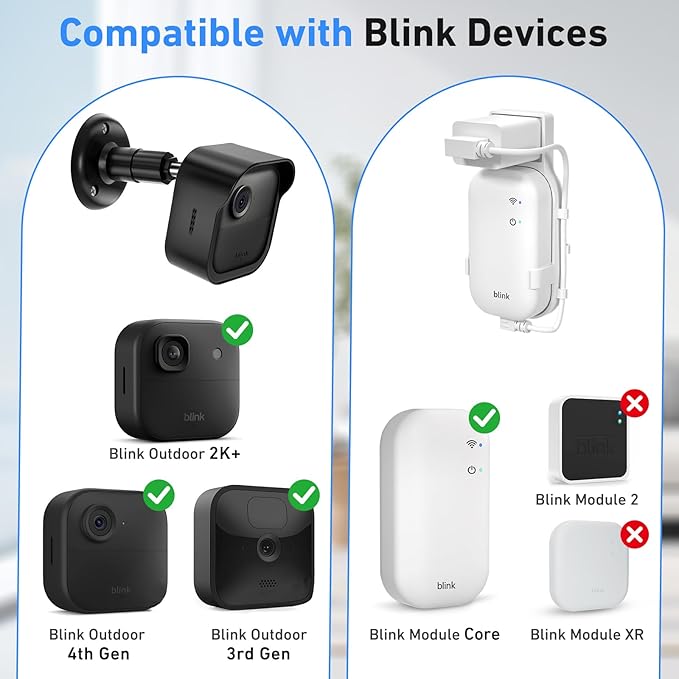 Blink Outdoor Camera Wall Mount Compatible - Image 2