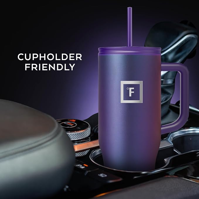 IRON °FLASK Co-Pilot 40 oz Insulated Tumbler - Image 6