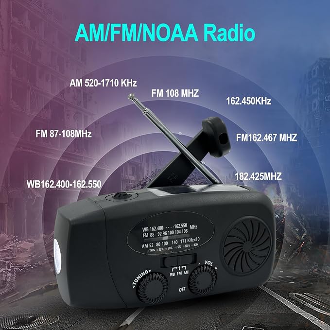 Emergency Hand Crank Radio - Image 4