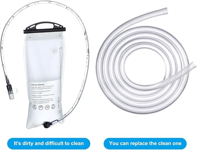 Pangda 3 Pcs Hydraulics Reservoir Hose Replacement Hydration Non Kinking Drink - Image 5