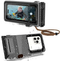 Waterproof Phone Case for Snorkeling & Diving, IP68 Waterproof Hard Case for by Transy