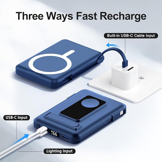 for Magsafe Battery Pack, 10000mAh Power Bank - Image 9