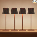 LUTEC 4 Pack Cordless Table Lamp, 6000mAh Rechargeable Battery Operated Desk by LUTEC