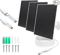4W Solar Panel for Security Camera, Type C&Micro Solar Panel Charger for by YYTDDUUU