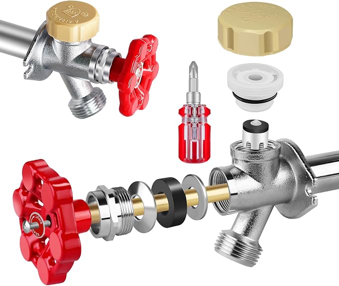 Outdoor Faucet Repair Kit, ASSE 1019-A Vacuum Breaker Outside Faucet Repair Kit by Boltigen