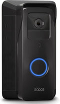 iTODOS Solar Charger for Blink Video Doorbell, Solar Power Bank Mount, by iTODOS