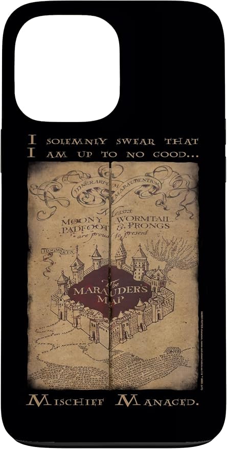 iPhone 13 Pro Max Harry Potter Marauder's Map Words Case by HarryPotter