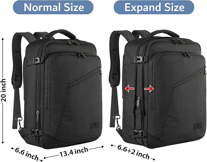 MATEIN 45L Travel Backpack, Large Carry on Backpack - Image 5