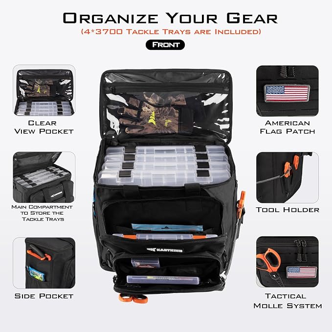 KastKing Karryall Fishing Tackle Bags - Image 2
