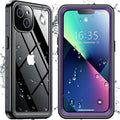 SPIDERCASE for iPhone 13 Case Waterproof, Built-in Lens & Screen Protector by SPIDERCASE