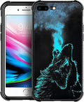for iPhone 7 Plus/8 Plus Case, Soft Silicone Hard Acrylic Shock Protection by FKBRCL4U
