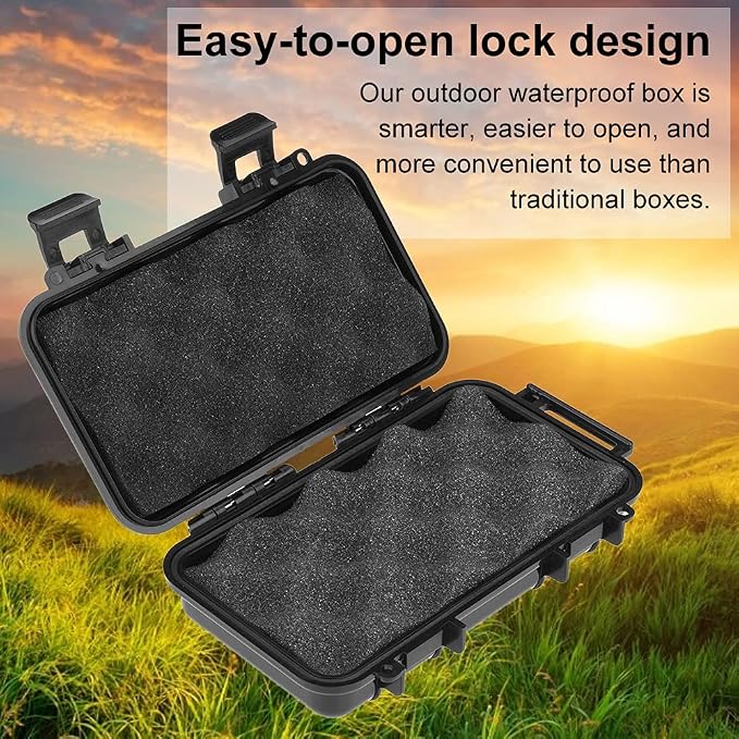 Protective Waterproof Case, Outdoor Shockproof Storage Case - Image 2
