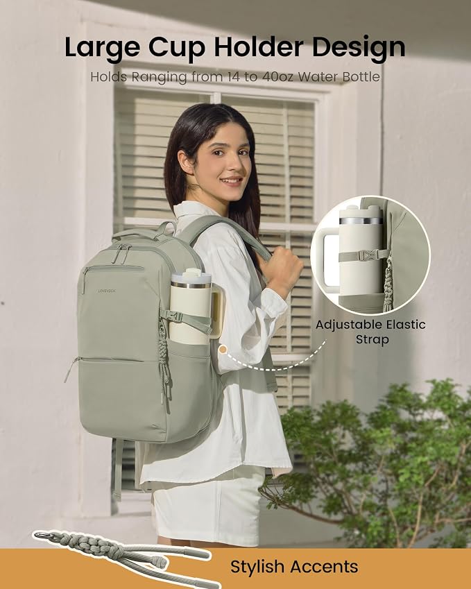 LOVEVOOK Laptop Backpack for Women Men - Image 3