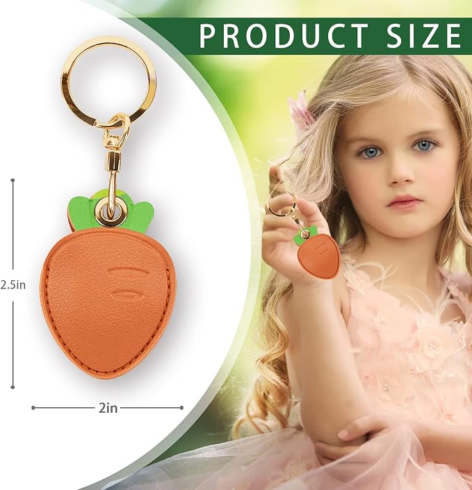 Leather Keychain Case Holder Compatible - Image 2