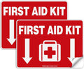 First Aid Kit Sticker, First Aid Kit Sticker Decal by Faittoo