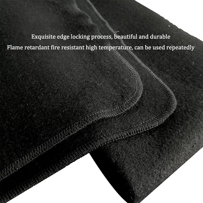 23.6" × 31.5" Welding Fireproof Blanket Large Flame Retardant Pad Outdoor - Image 6