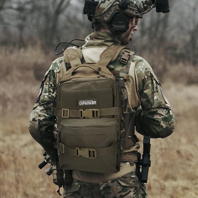 EXCELLENT ELITE SPANKER Tactical MOLLE Hydration Backpack Water Bladder Carrier - Image 7
