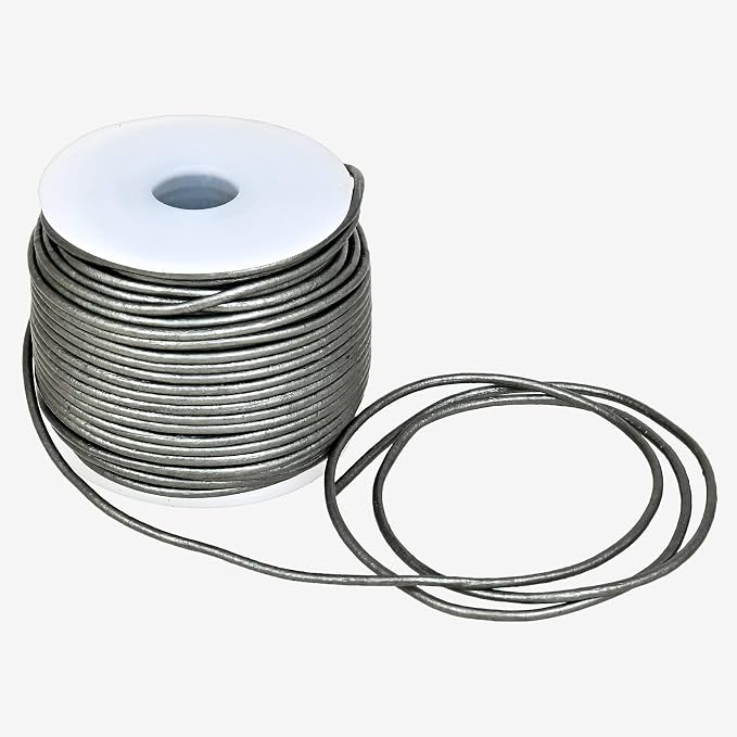 GENIQUE Real/Genuine Round Leather String Cord - Image 4