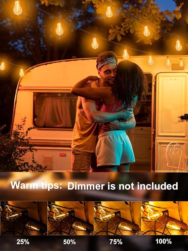 DAMAING 200FT LED Outdoor String Lights - Image 3