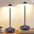 Modern Cordless Table Lamp Set of 2, Portable LED Desk Lamps, 4000mAh by NEWSEE