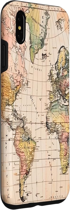 World Map, Old Map of the World Case - Image 3