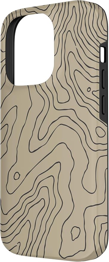 Coyote Country Guide Lines Topographical Contour Map Case - Image 2