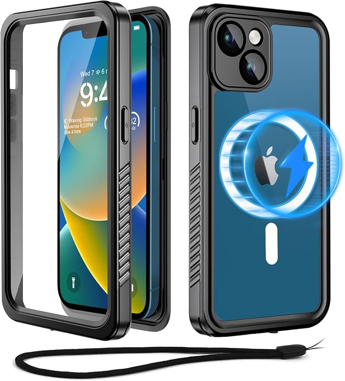 Beeasy for iPhone 13 Waterproof Case Compatible by Beeasy