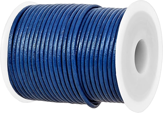 GENIQUE Real/Genuine Round Leather String Cord by GENIQUE