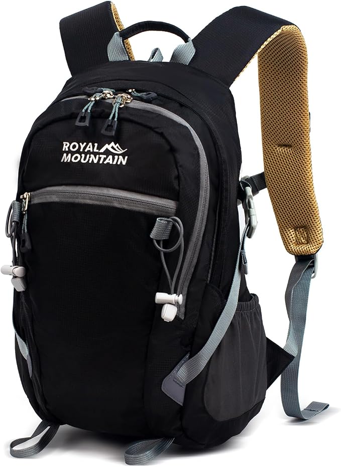 Hiking Backpack With Rain-cover, 20L Travel Backpacks by ROYALMOUNTAIN